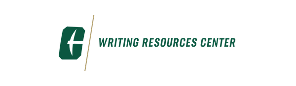 UNC Charlotte Writing Resources Center Logo